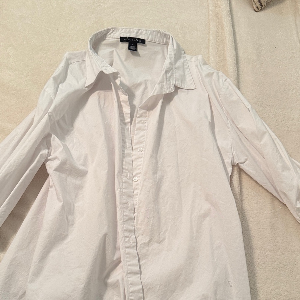 Classic White Blouse